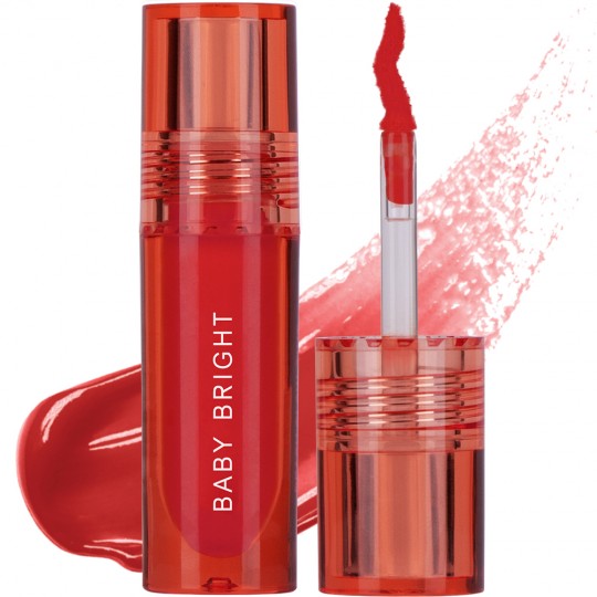 Baby bright lip & cheek peach glow tint 2.4 g.